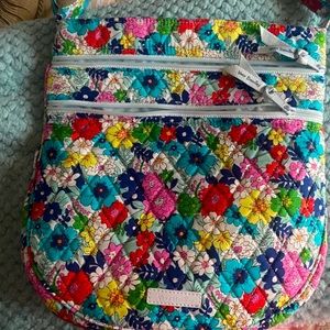 Vera Bradley large crossbody floral